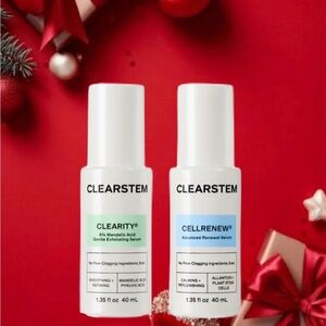 Skincare Serum Set - Green and Blue